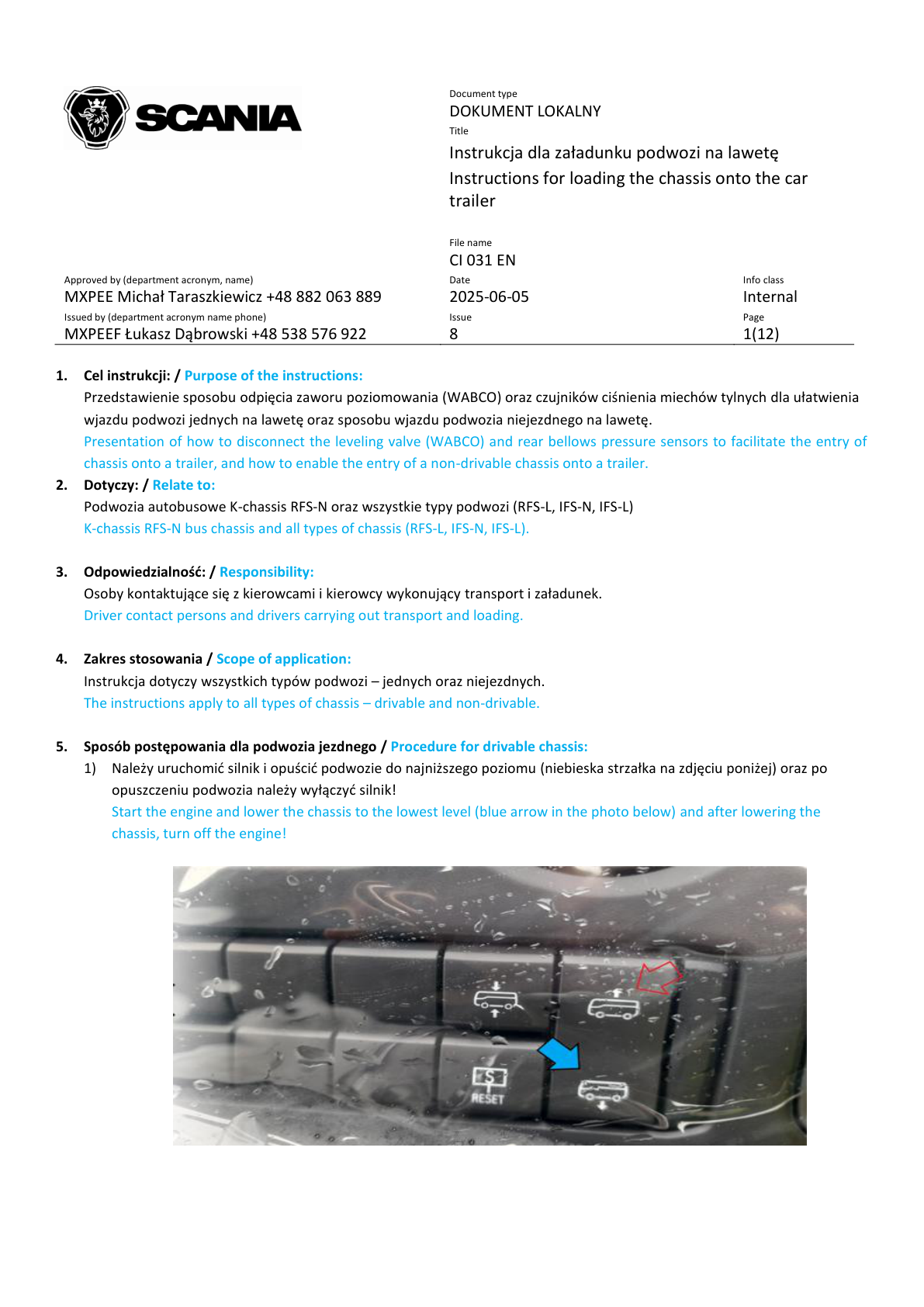 Załadunek SCANIA strona 1