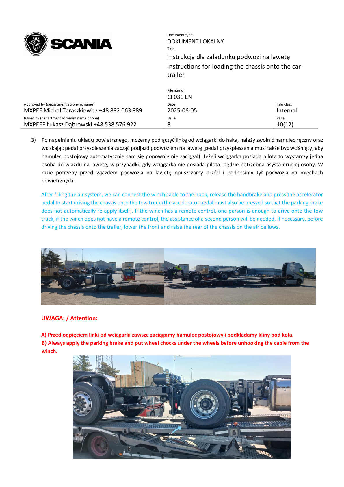 Załadunek SCANIA strona 10