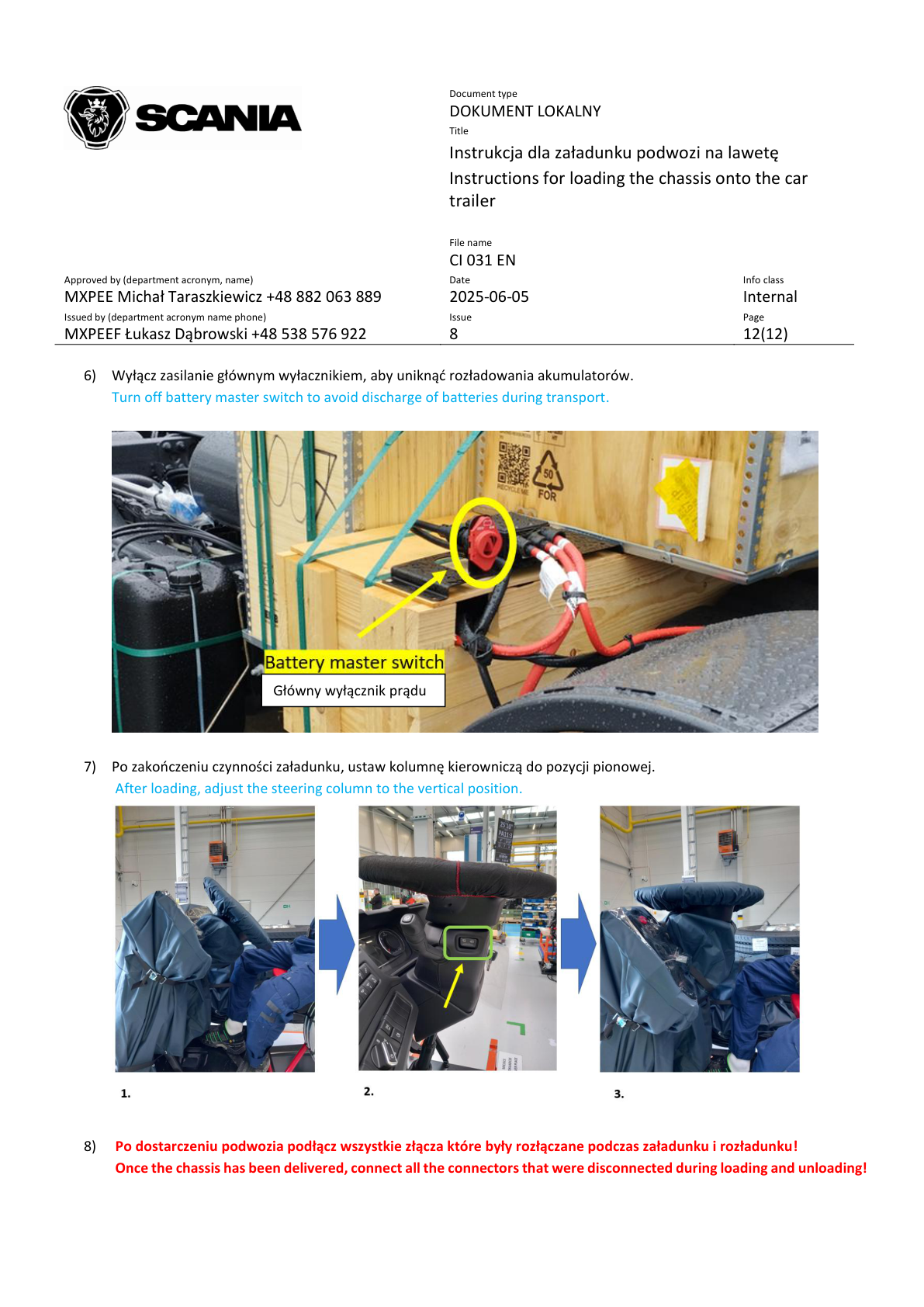 Załadunek SCANIA strona 12