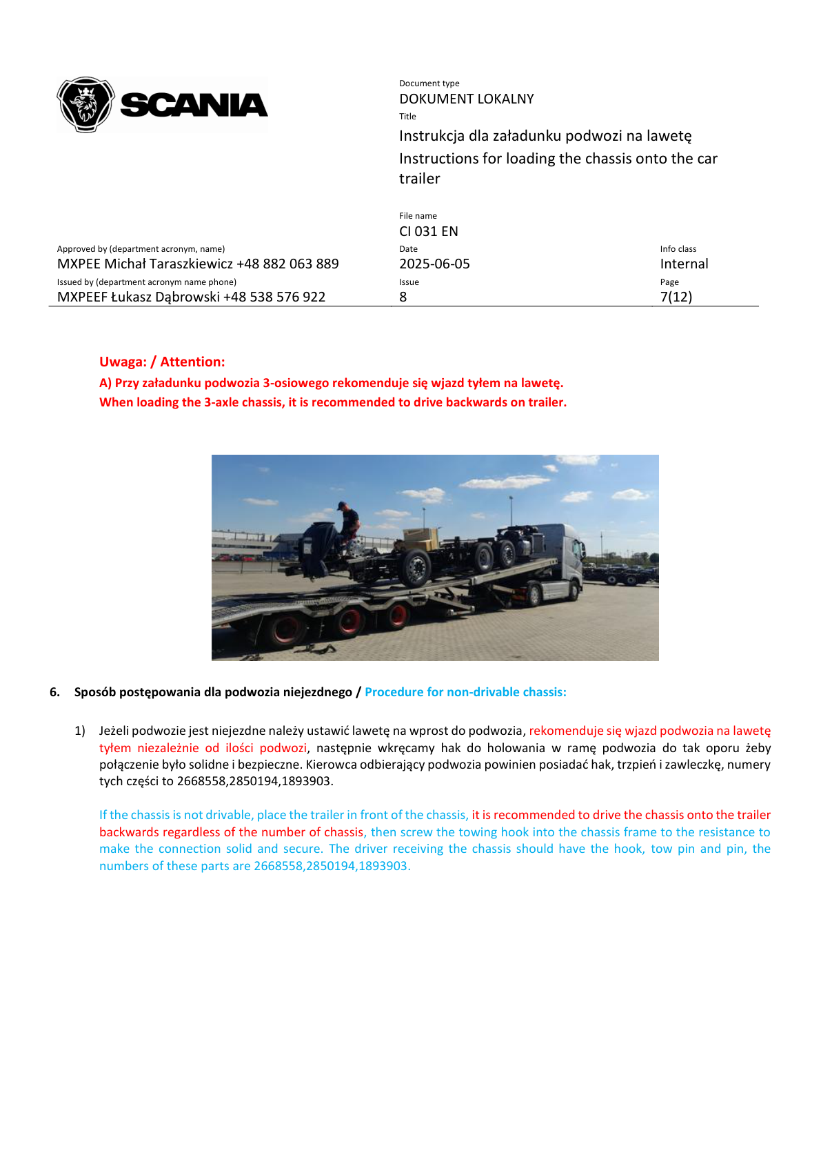 Załadunek SCANIA strona 7